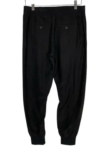 ATM Silk Jogger Pants Size Small Black