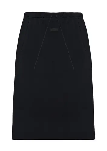 Fear of god Essentials Women's Jet Black Heavy Long Skirt XXL