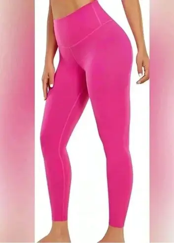 CRZ Yoga Thermal Fleece Lined Leggings 28'' NWTs XS Hibiscus Purple