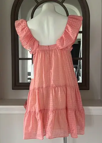 KATHARINE KIDD Maja PG Dress in Pink Gingham Print, Size L New w/Tag AMAZING!! Size L