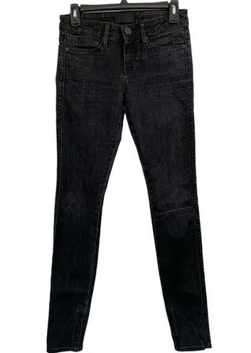 Vince  Zipper Ankle | Black Stone | Skinny Jeans | Size 25