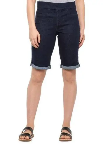 NYDJ NWT  Women's Pull-on Shorts with Roll Cuff RINSE HIGH WAIST