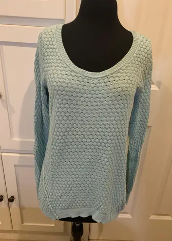 Maurice's Maurice’s Slate Blue Sparkle Dressy Sweater