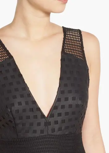 Kendall + Kylie Grid Laser Cut Sheath Dress