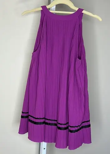 RTR Rosie Pope Darcy Pleated Maternity Blouse size Small Purple