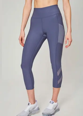 Mondetta Lilac Purple Mesh Capri