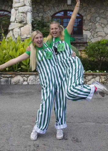 Game Bibs Game Day Overalls Green