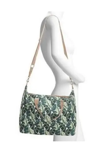 DSW  Green Leaf Weekender Bag Large Tote