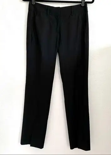 Piazza Sempione Wool Blend Black Skinny Trousers Size 2