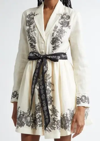 Zimmermann Shirt Mini Dress in size 1 which is equivalent to a US 6