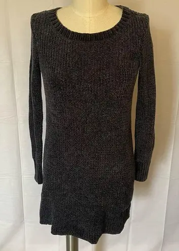 American Eagle  Outfitters Dark Grey Chenille Sweater Dress Long Sleeve XS