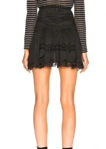 Isabel Marant NWT Marion Mini Skirt Black 4