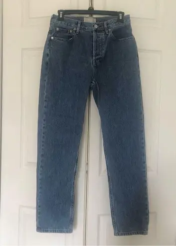 Everlane  The Curvy ’90s Cheeky Jean Blue Jeans Size 26 Regular Classic High Rise