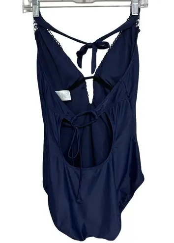 Kona Sol NWT Target One Piece Halter Swimsuit - Size L