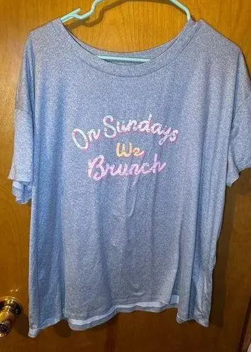 Pajama t shirt xl Gray