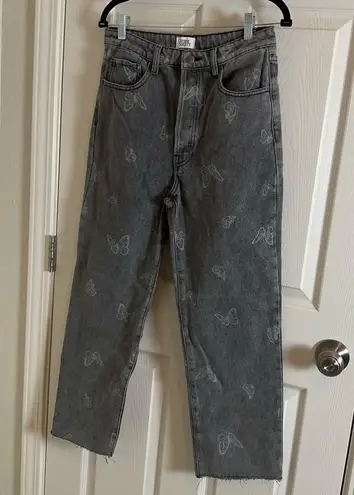 Simple Society Jeans with Butterfly Print size 9/29