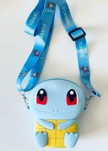 Pokémon Squirtle small crossbody Coin Purse Pouch NWOT