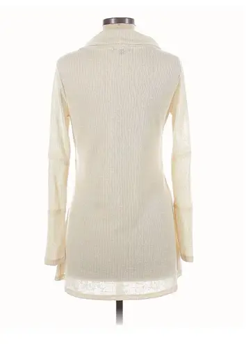 RXB Ivory Asymmetrical Tunic Sweater White Size M