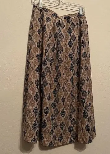 Pendleton Vintage  ornament polyester pencil skirt 12