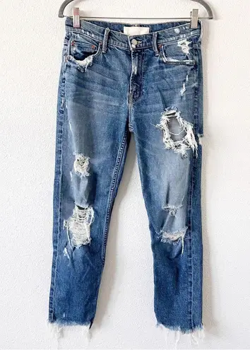 Mother Superior The Sinner Denim Jeans in Ice Cream You Scream Blue Size 24