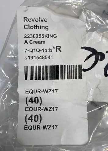 Equitare Kinga Espadrille Sandal Cream Womens Size 40 Tan