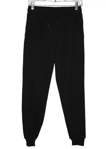 Alexander Wang Women's T by  Black Cotton Pull On Drawstring Joggers Pants Size S