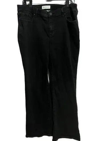 Lane Bryant  Black Wide Leg Denim