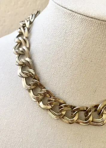 Macy's Fashion Chunky Gold Necklace 