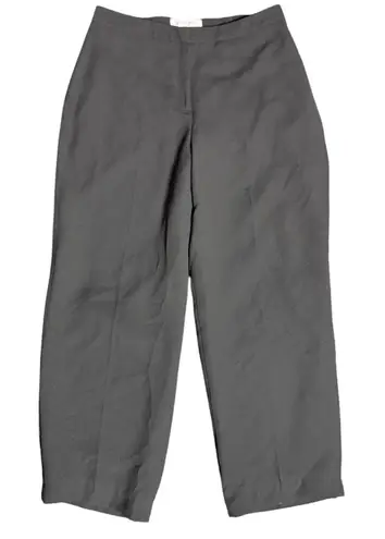 Vintage Judith Hart Women 8P Black Straight Leg Dress Pants Career Office Formal