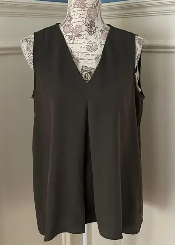 Fever Hi Low Tunic Tank Green Size M