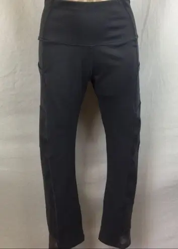 Apana Gray Pocket High Waist Compression Leggings S