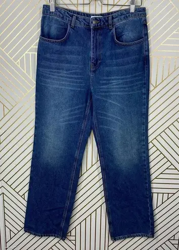 Acne Studios Jeans Skinny Straight High Rise Medium Wash Denim Blue Size 28