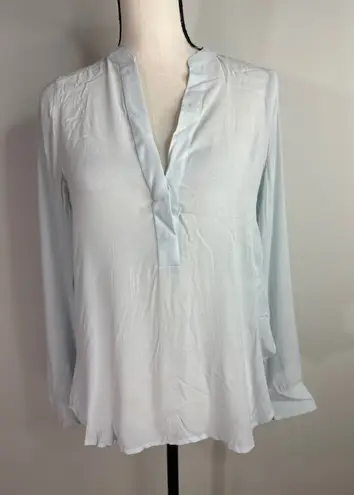 Vince. Light Blue Silk Satin Band