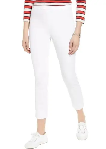 1901 Womens White Stretch Ankle Skinny Weekender Casual Pants - Sz 12