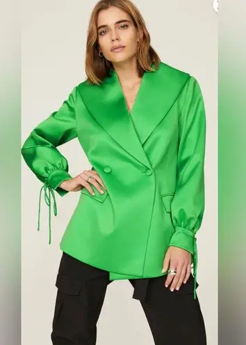 Hofmann Copenhagen Hofmann Copanhagen Laurie Jacket Bright Kelly Green Oversized FR 42 US 10