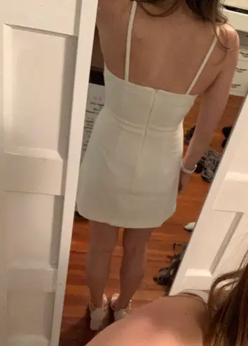 French Connection White Cocktail Dress