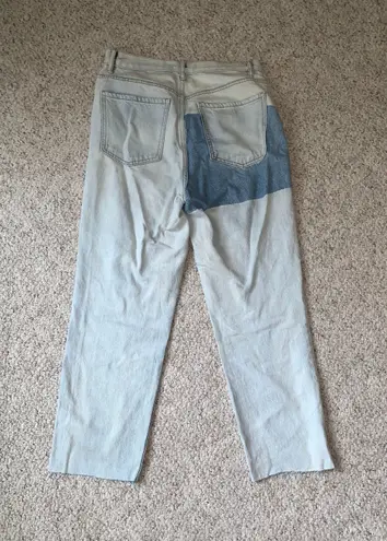 PacSun Dad Jeans With Denim Patches - Image 4