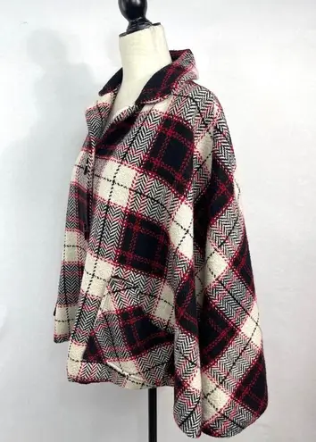 Preston & York Vintage Plaid Cape