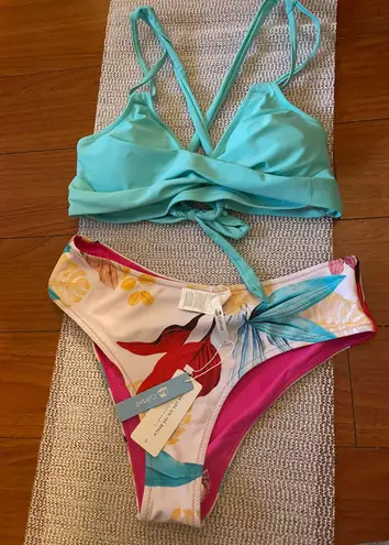 Cupshe Bikini Bottom & Top