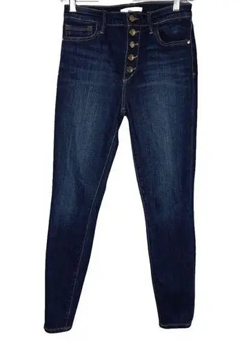 Sam Edelman  Jeans Women 4 27" Blue Dark Wash Stiletto High Rise Skinny Ankle