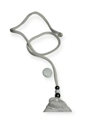 new Polo Ralph Lauren ☀︎︎ Crochet Beaded Triangle String Bikini Top ☀︎︎ White XS