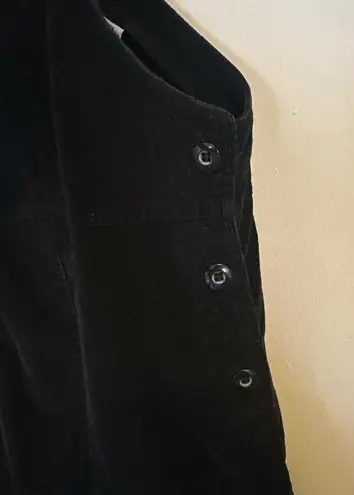 Cabin creek Vintage Corduroy Black Dress