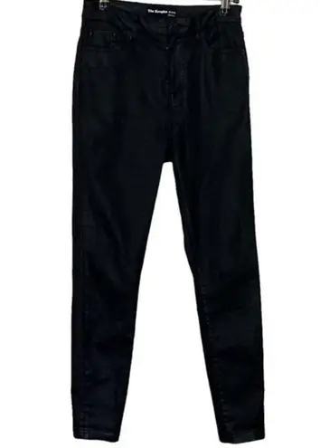The Kooples Women’s Franky Black Faux Leather Skinny Jeans Size 26