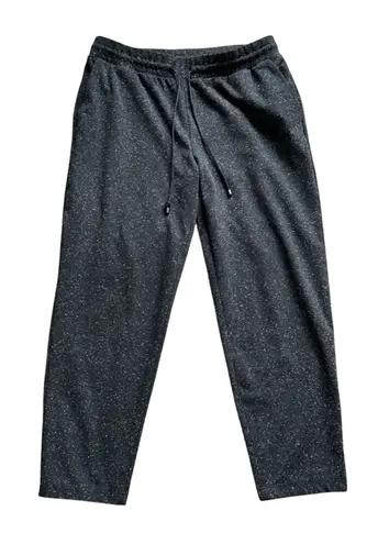 Liz Claiborne Liz‎ Claiborne Women's Gray Speckled Knit Lounge Pants Drawstring Waist Large - Image 1