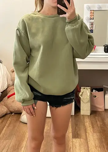 SheIn Green Crewneck Size M