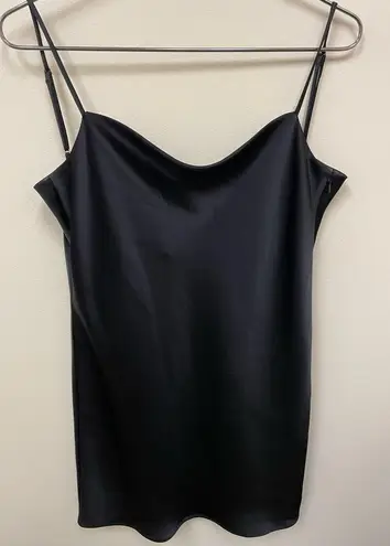 Babaton ARITZIA  Black Slip Dress Adjustable Spaghetti Straps Women Size Medium