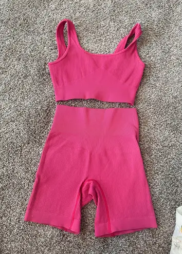 Amazon  Workout Set Ribbed  - Image 2