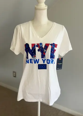 Fanatics Overwatch League NY Excelsior City Hero V-Neck T-Shirt Large