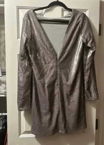 Glamorous Metallic Mini Dress