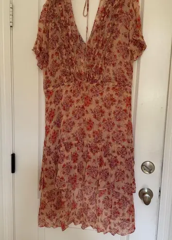 The Kooples
Shark Hem Floral Mini Dress